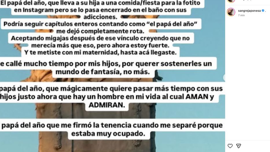 Foto: Instagram/ @sangrejaponesa