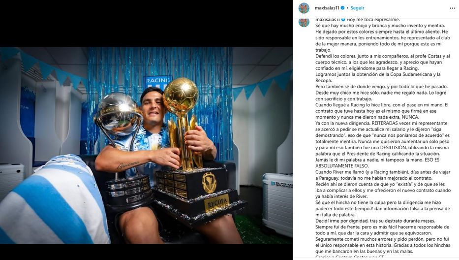 Foto: Captura Instagram @maxisalas11