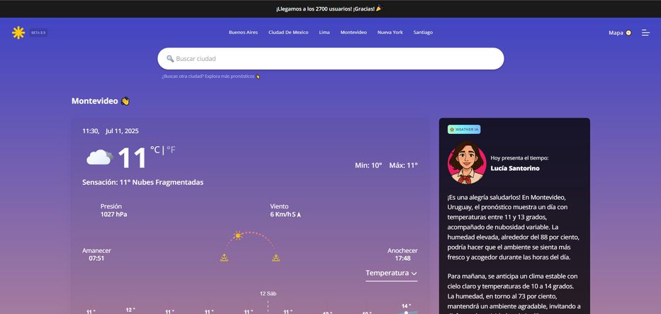 Una experiencia amigable