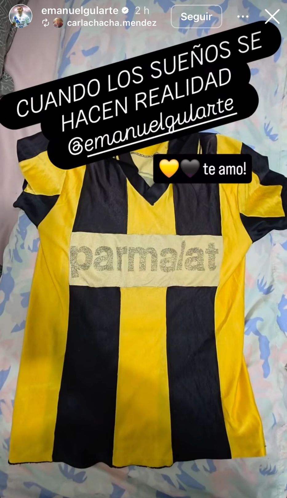 Foto: Instagram @emanuelgularte