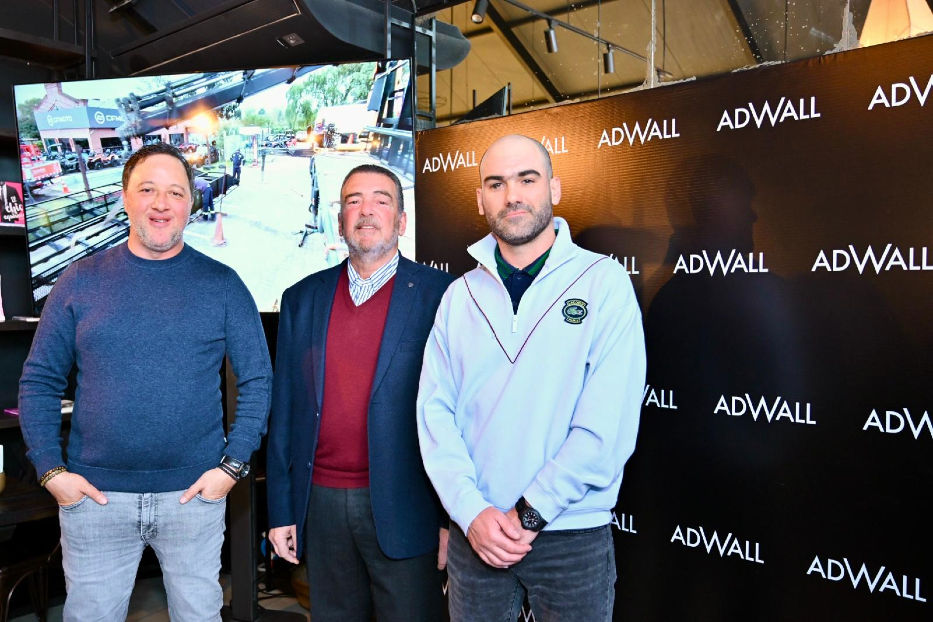 Julio López, Pablo Slinger y Mauricio Quintana. Foto: cedida a Montevideo Portal