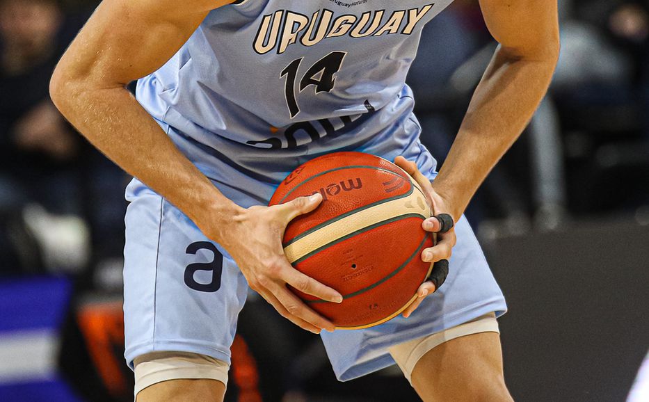 Rombo naranja y celeste