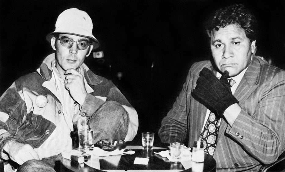 Hunter S. Thompson y Oscar Zeta Acosta (1971). Foto: Cashman Photo Enterprises, Inc.