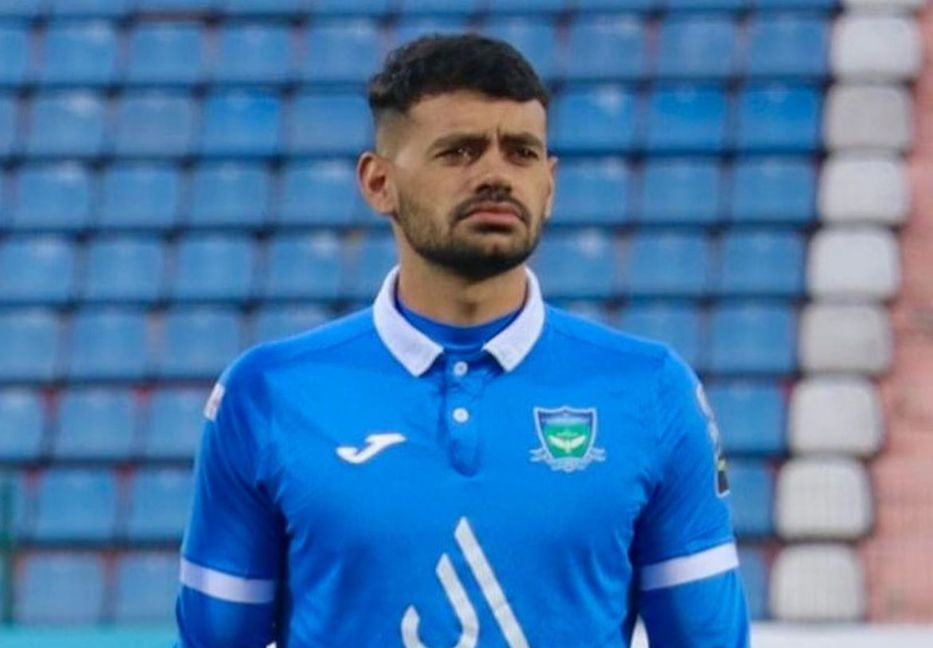 Esteban Mascareña jugando en FC Samtredia de Georgia. Foto: Instagram @estebanmas21