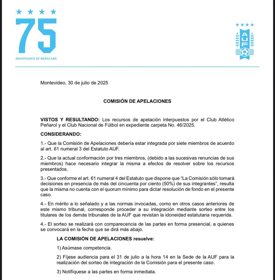 Foto: Prensa AUF