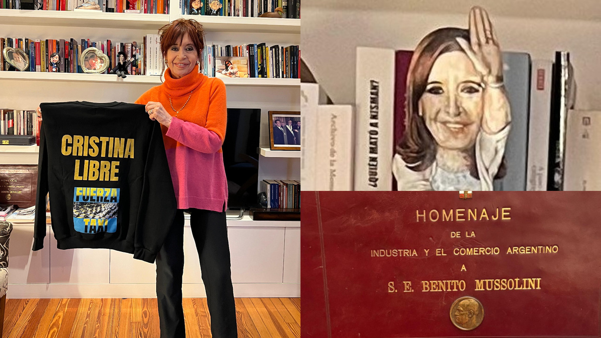 Homenaje a Mussolini y libro sobre Nisman: biblioteca de Cristina ...