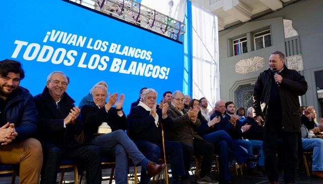 De poncho blanco
