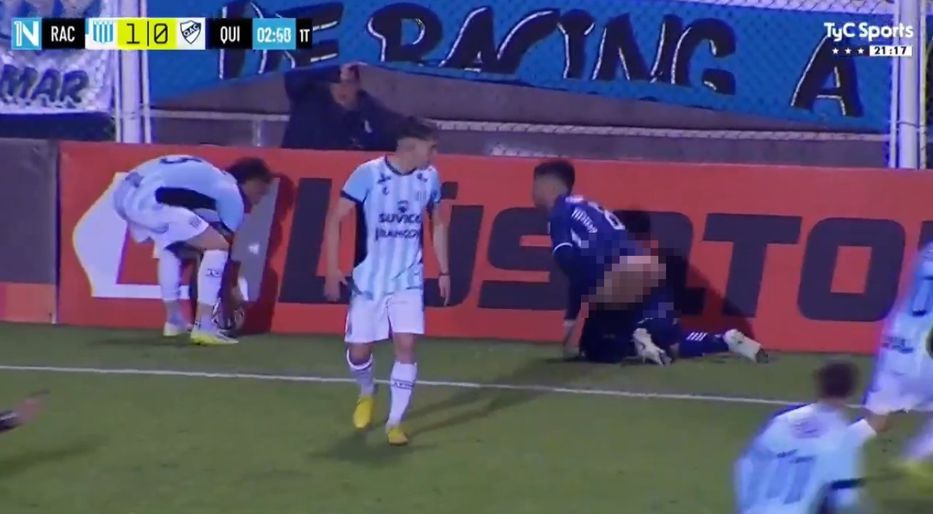 Jugó desnudo, literalmente