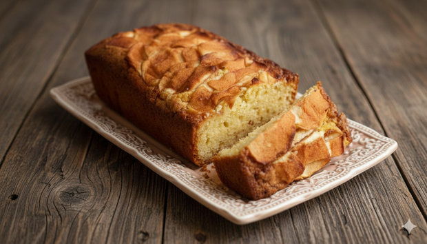 Budín de manzana: podés variar un poco y hacerlo de peras