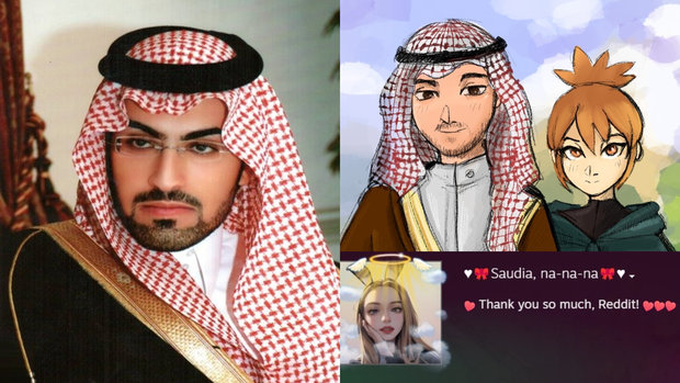 Príncipe Salman bin Abdulaziz Al Saud. Fotos: Wikipedia y Steam.