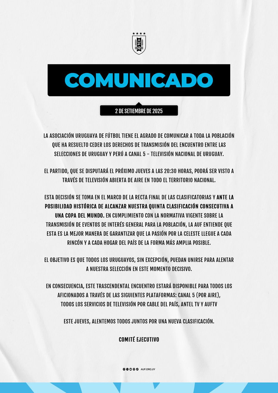 Foto: Prensa AUF