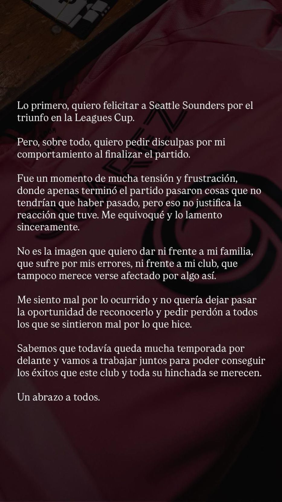 Foto: Instagram @luisuarez9