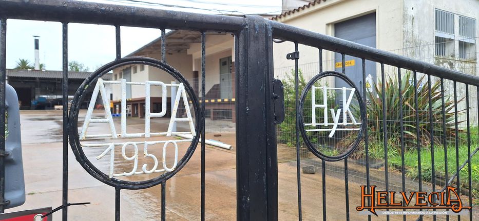 Planta Howald y Krieg, ex Alpa. Foto: Diario Helvecia