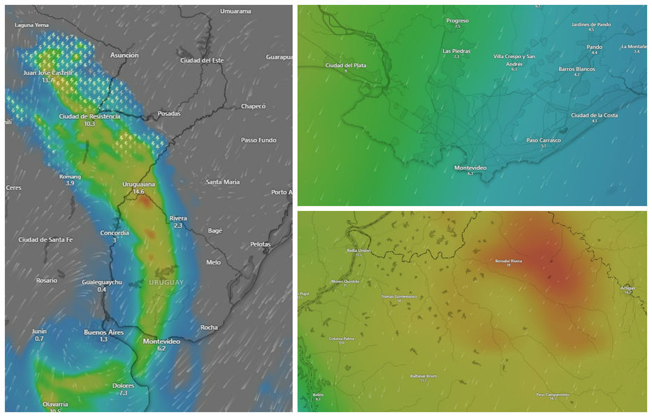 Nubes en el horizonte