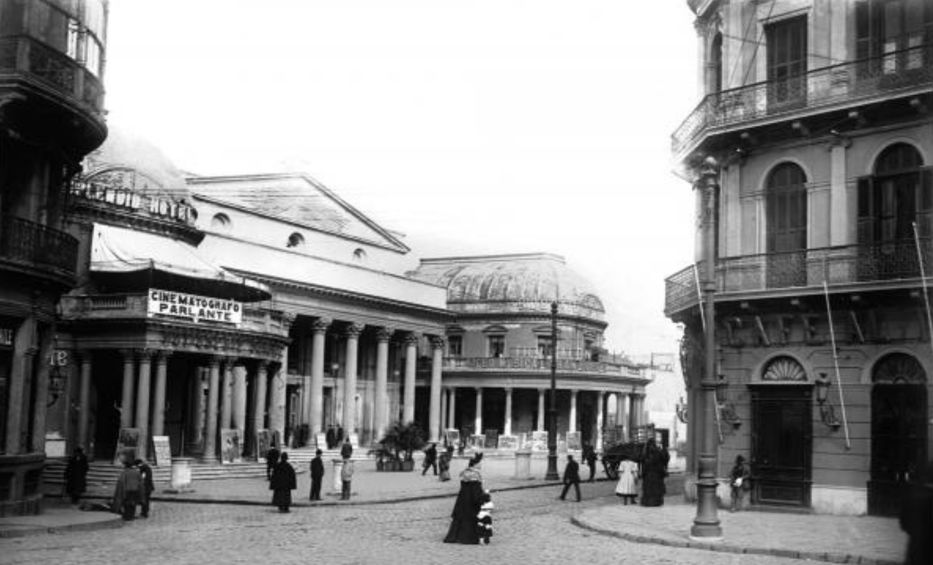 El Cine Parlante en sus primeros tiempos. Foto: CdF
