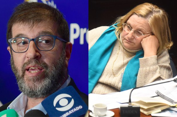 Fernando Pereira y Graciela Bianchi. Foto: Focouy