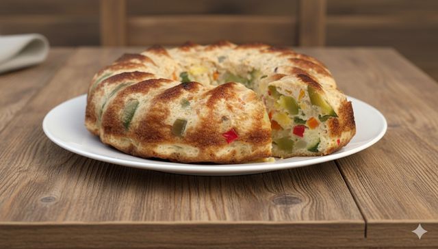 Budín de verduras