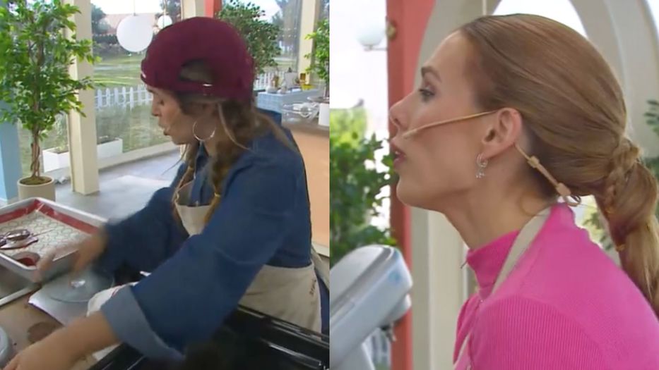 Tensión en Bake Off: Anto Lima y Evitta Luna se cruzaron tras un accidente en la prueba