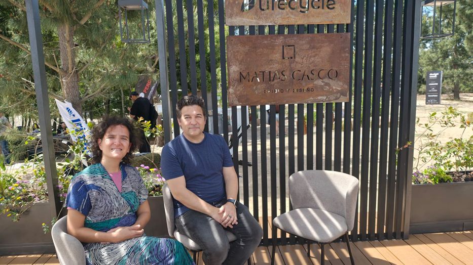 María Mallo y Ulrich Blum. Foto: Montevideo Portal