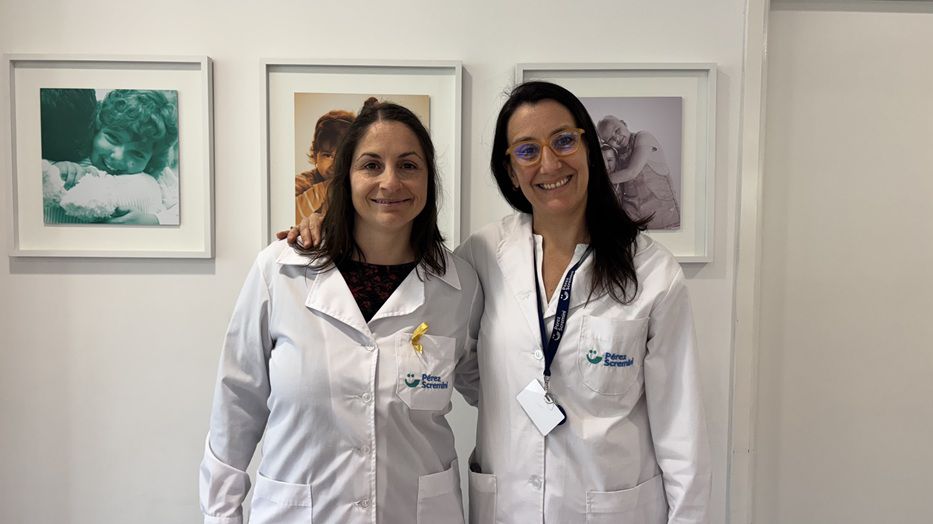 Lucía D'Andrea y Marcela Barrios. Foto: cedida a Montevideo Portal