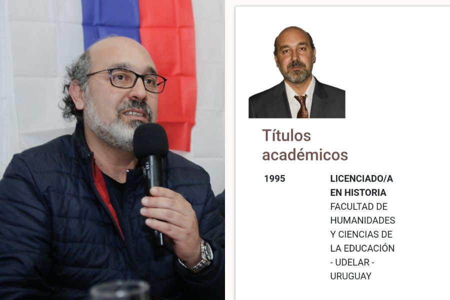 Presidente de BSE aclaró que no es licenciado en Historia y que nunca se presentó como tal