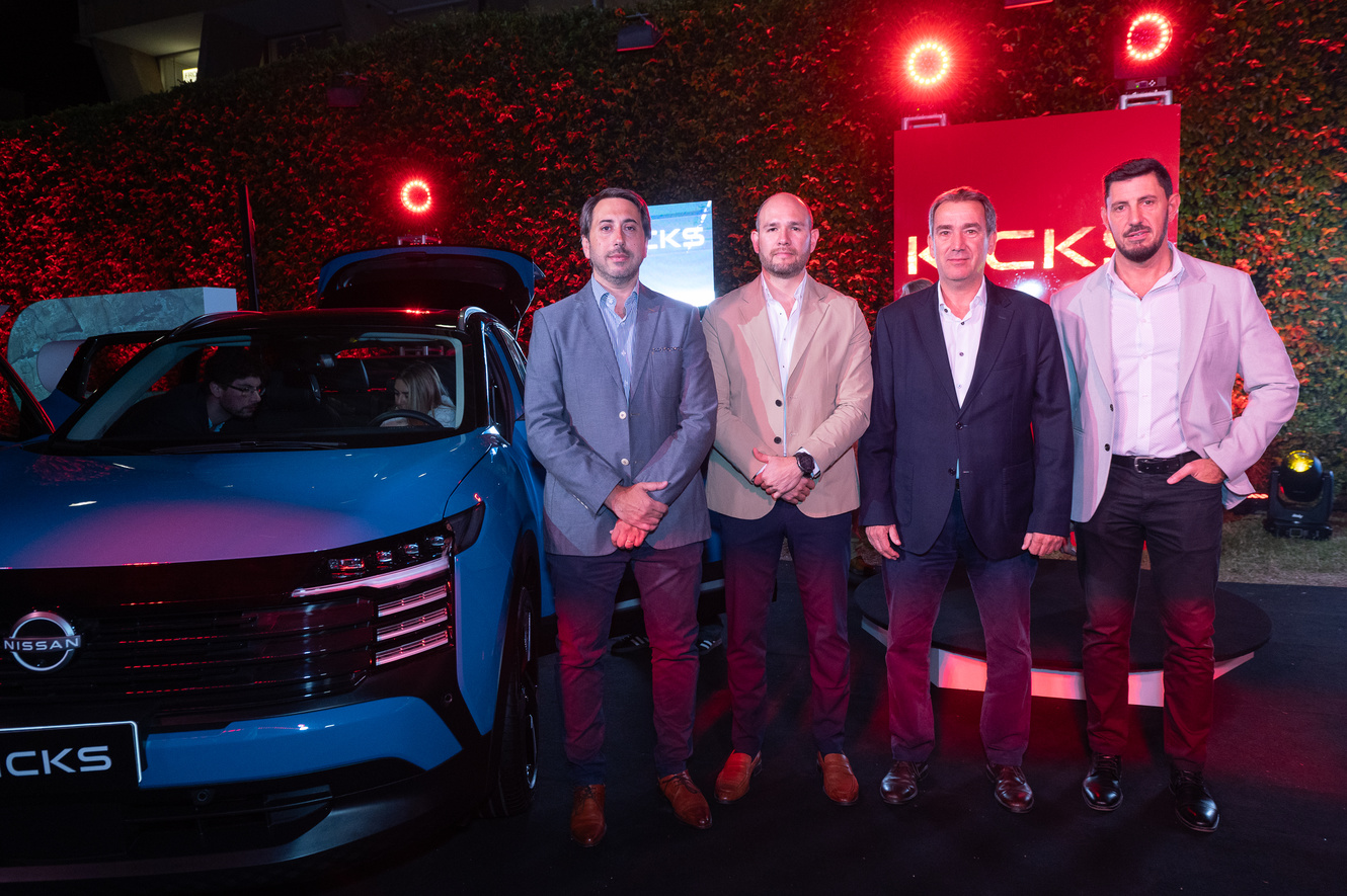 Andrés Ciccariello, Diego Suárez, Omar Daneri y Sebastián Ricci. Foto: Javier Noceti