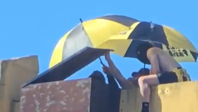 Pero si no llovía, pa