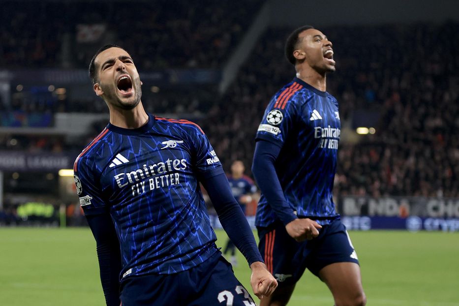 Champions: Napoli, de Mathías Olivera, empató de local; Arsenal goleó y está invicto