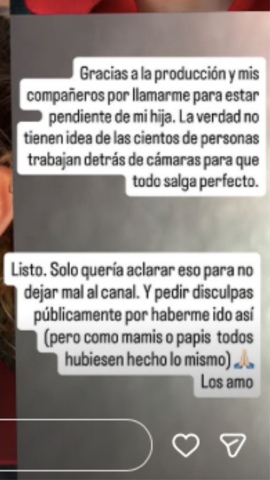 Foto: historias de Instagram/ @antolima09