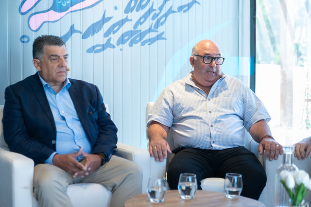 Antonio Piñeiro y Miguel Abella. Foto: Javier Noceti