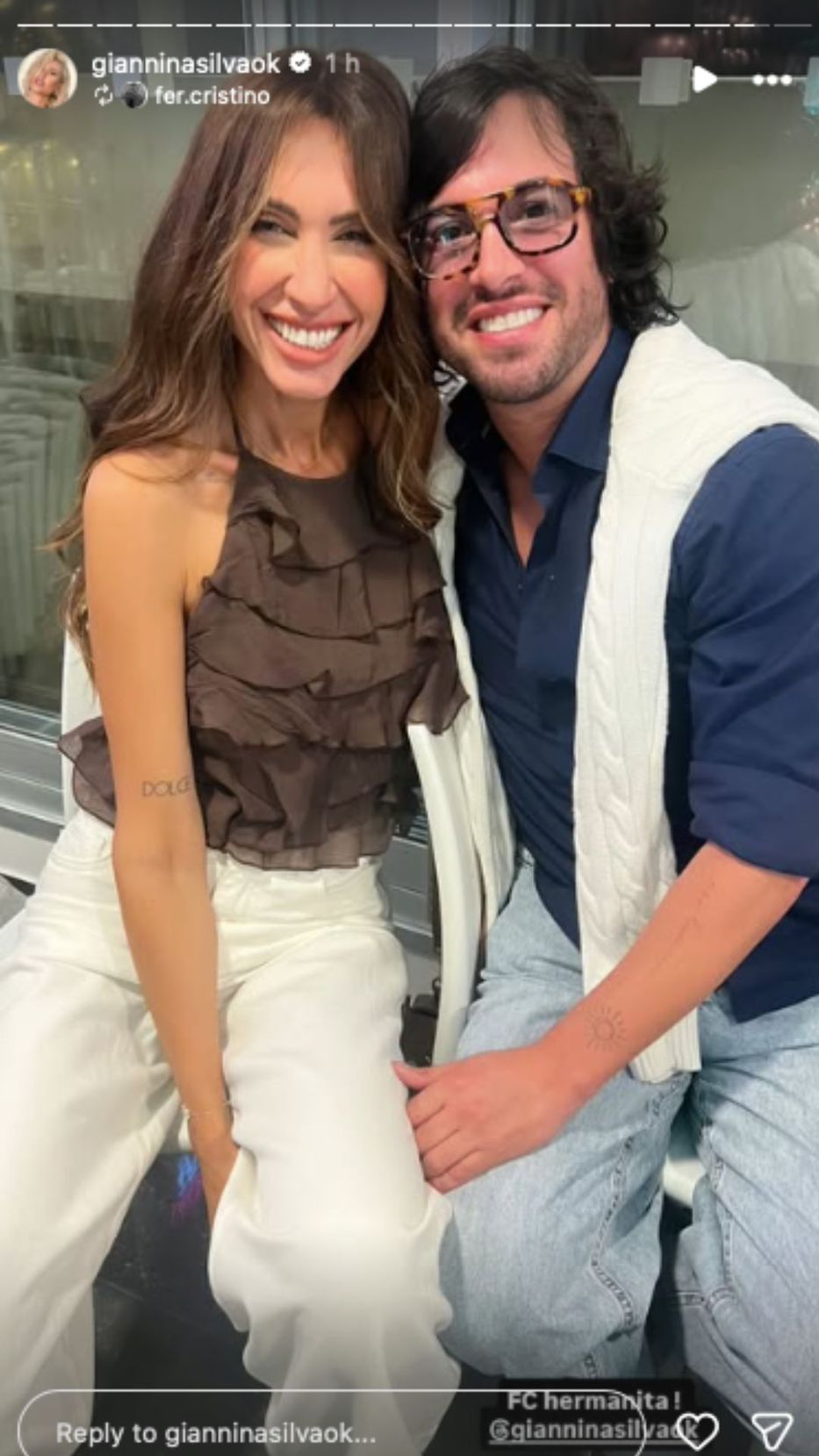 Foto: Instagram/ @gianninasilvaok