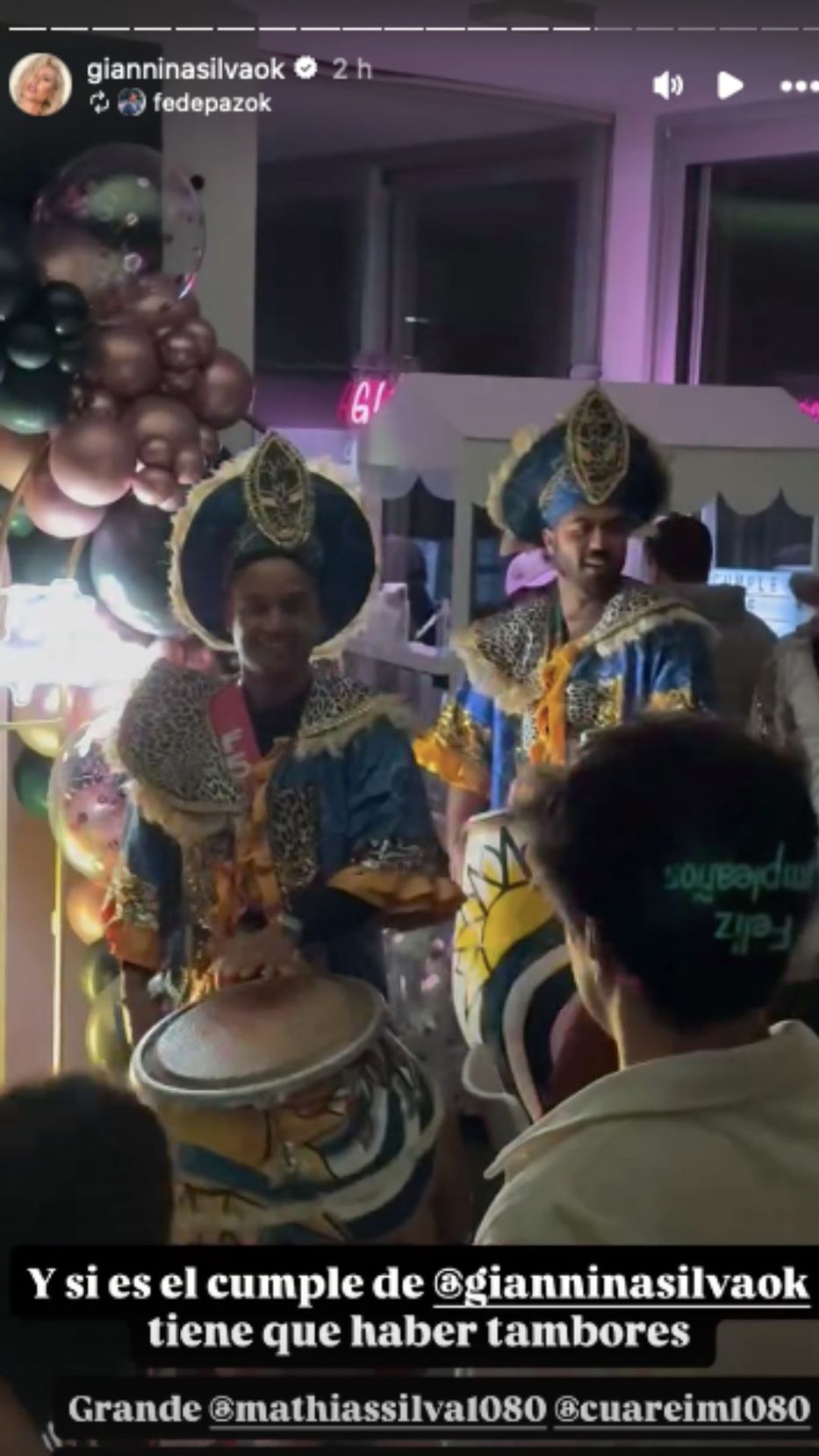 Foto: Instagram/ @gianninasilvaok