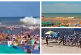 ¿Virazón o meteotsunami? Por qué se formó una ola gigante en las playas argentinas