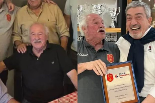 Juan Elmo Moyano. Fotos: Deportiva Francesa