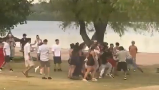 Si van a pelear, no tomen