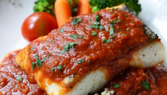 Pescado al tomate