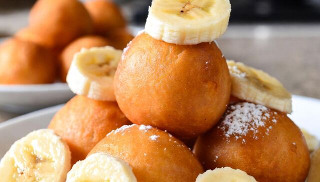 Buñuelos de banana