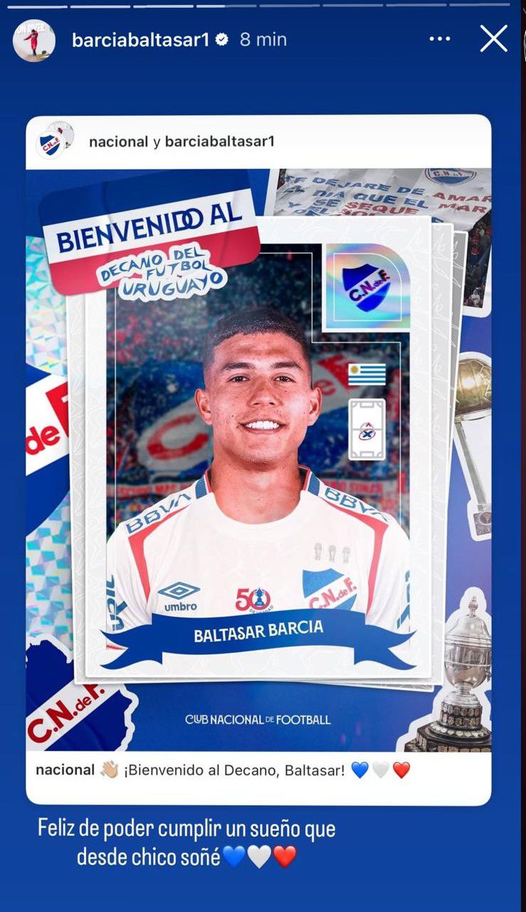 Historia de Instagram / Baltasar Barcia