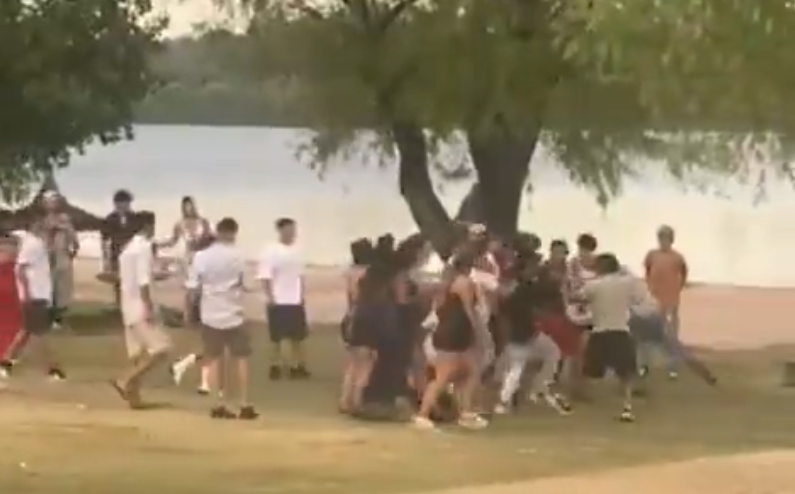 Si van a pelear, no tomen