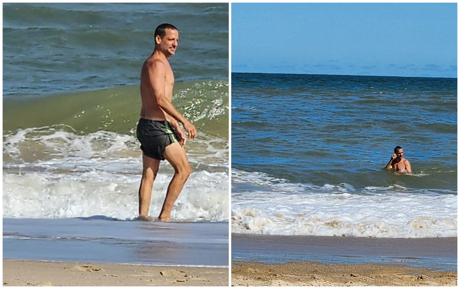 Las olas y el viento