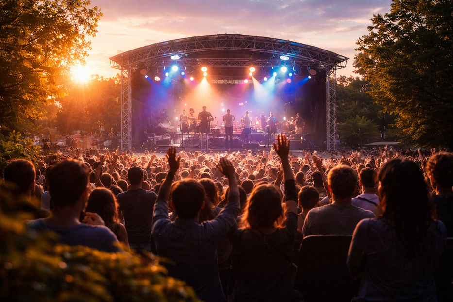 De la playa al escenario