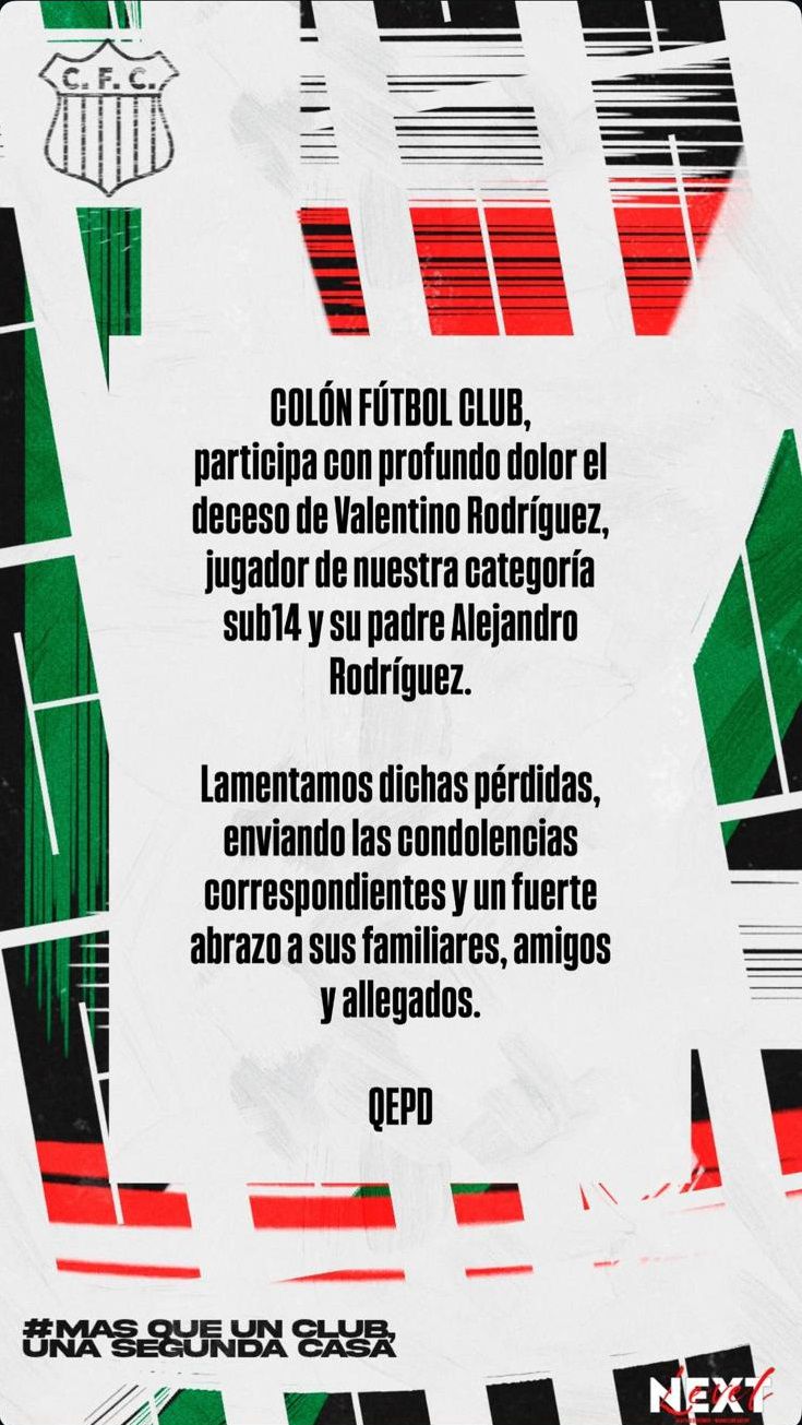 Foto: redes sociales Club Colón