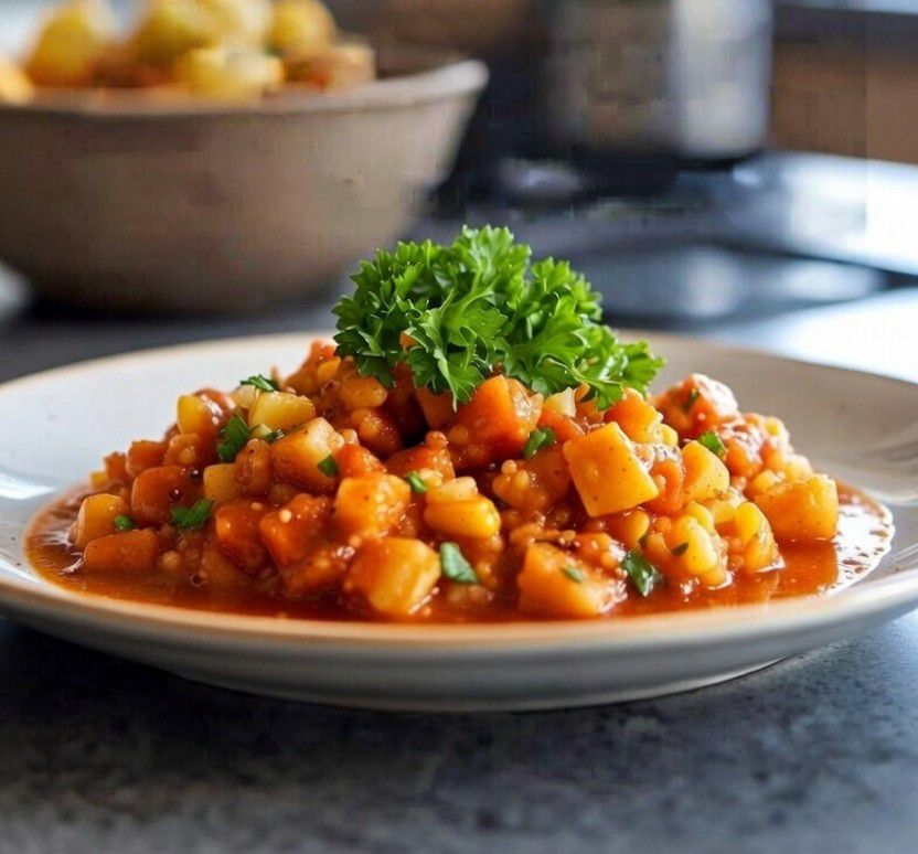 Guisito de quinoa: Una cazuelita diferente, para esos días que tenemos ganas de comer un plato caliente...