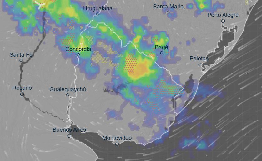 Marzo empieza con ciclón extratropical en Uruguay y días de lluvia: cuándo y en dónde será