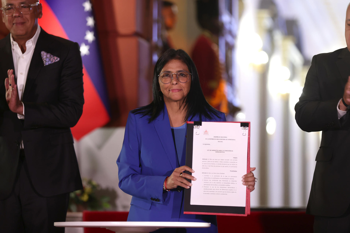 Delcy Rodríguez dice que la captura de Maduro cambió el rumbo político de Venezuela