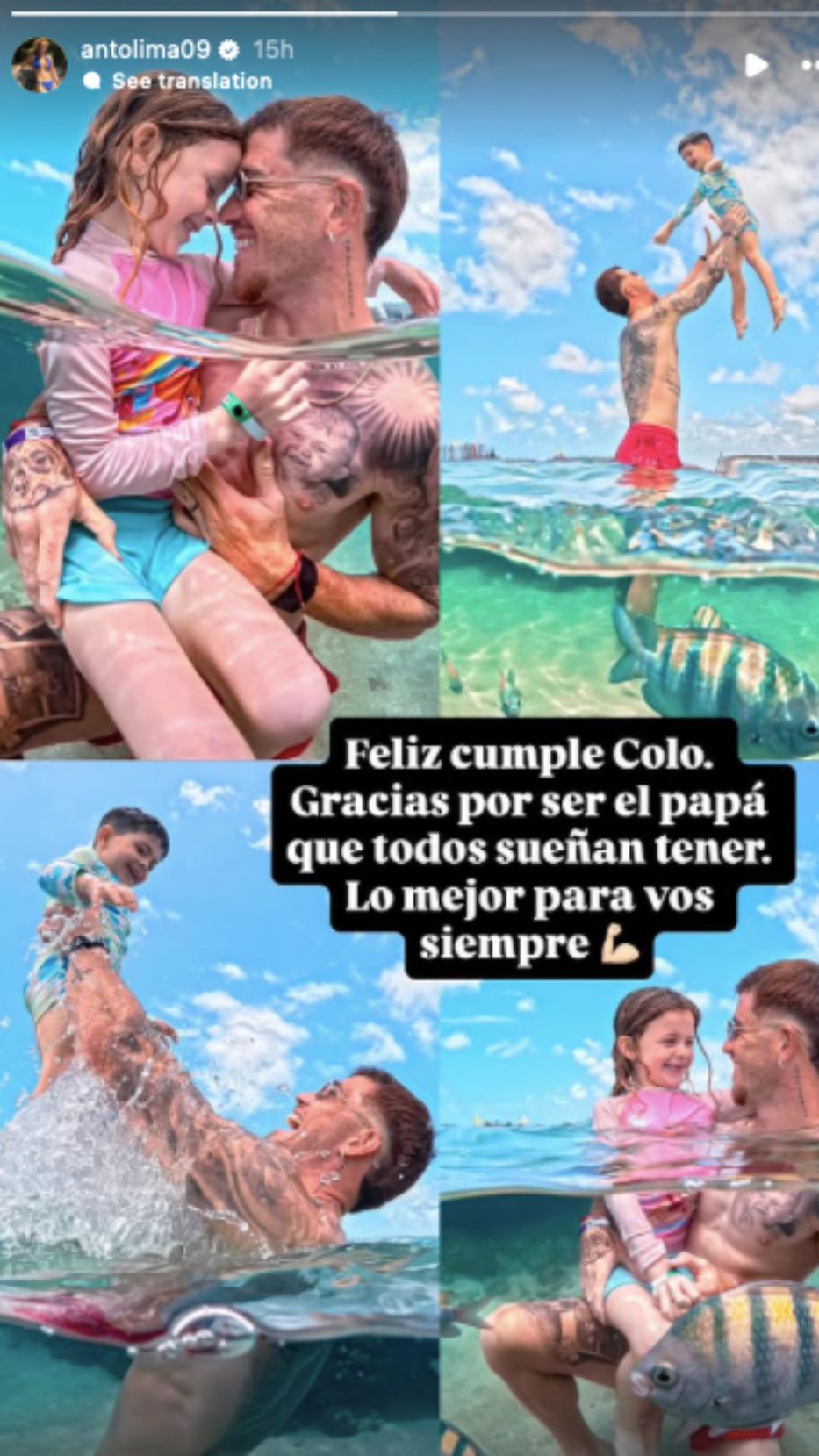 Foto: historias de Instagram/ @antolima09