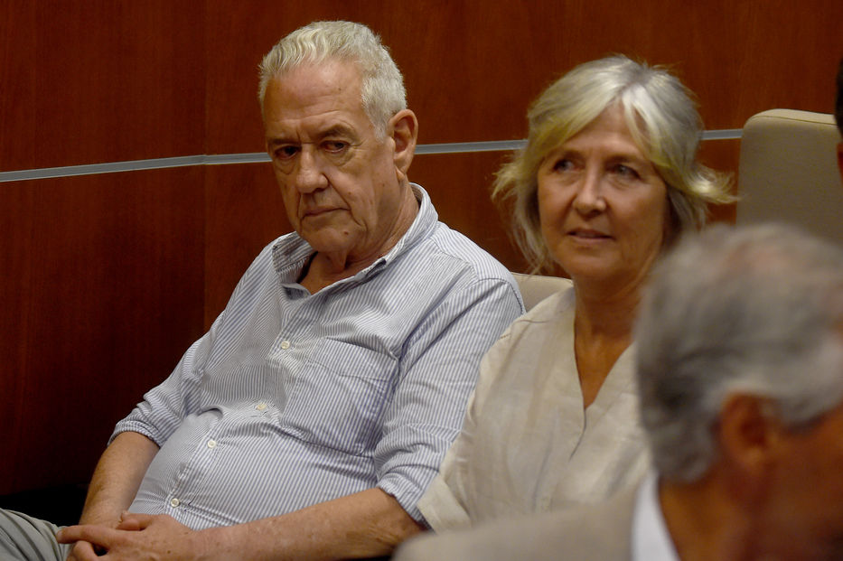 Pablo Carrasco y Ana Iewdiukow. Foto: Dante Fernández / FocoUy