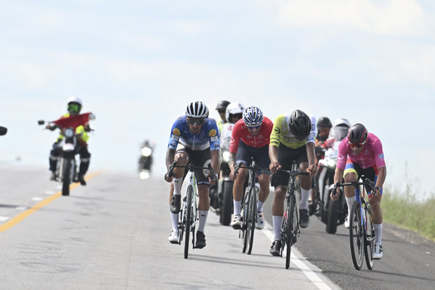 Vuelta Ciclista del Uruguay: Leonel Rodríguez volvió a imponerse en la quinta etapa