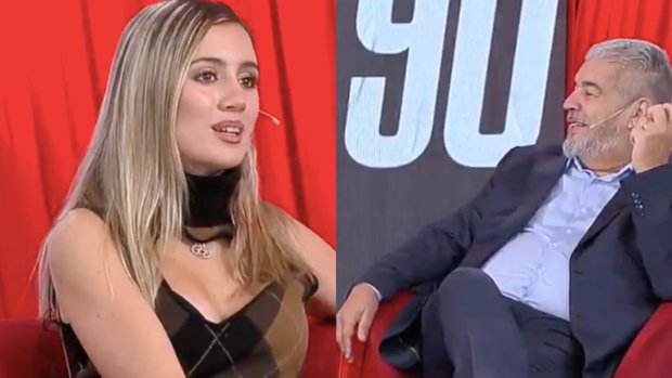 “Nunca soñaste gritar un gol de Huracán”: la chicana del Chavo Fucks a Morena Beltrán