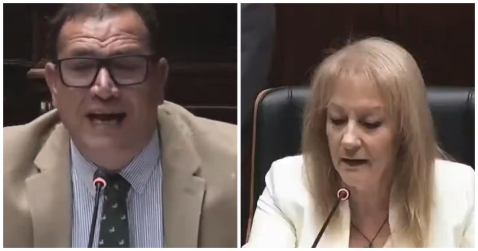 Da Silva y Cosse a los gritos en el Senado: “Respete” y “¿hasta cuándo me va a cortar?”